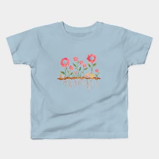 Spring Flowers Kids T-Shirt